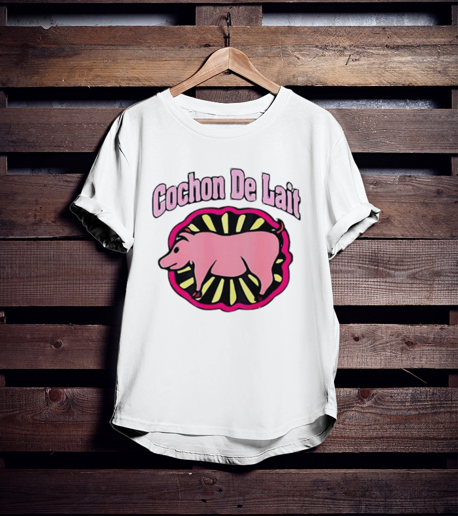 Cochon De Lait Pig Meat Culinary Food Festival Barbecue BBQ T-Shirt