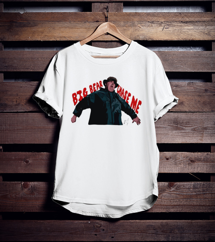 John Candy Big Bear Chase Me The Great Outdoors Movie Scene T-Shirt