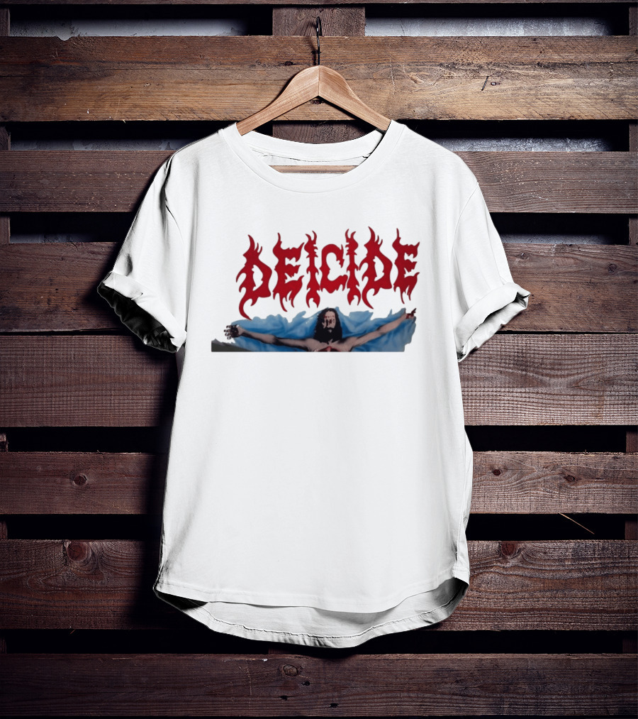 Deicide Once Upon The Cross Album Cover T-Shirt