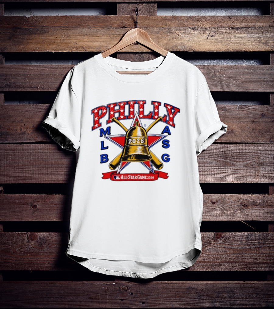 Philly MLB ASG All Star Game 2026 Liberty Bell Philadelphia T-Shirt