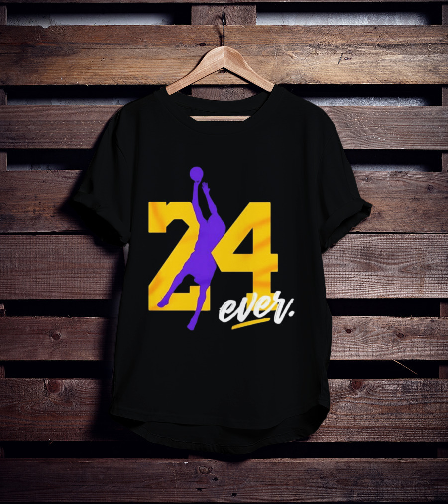 Kobe Bryant Los Angeles Lakers 24 Ever Basketball Legend T-Shirt