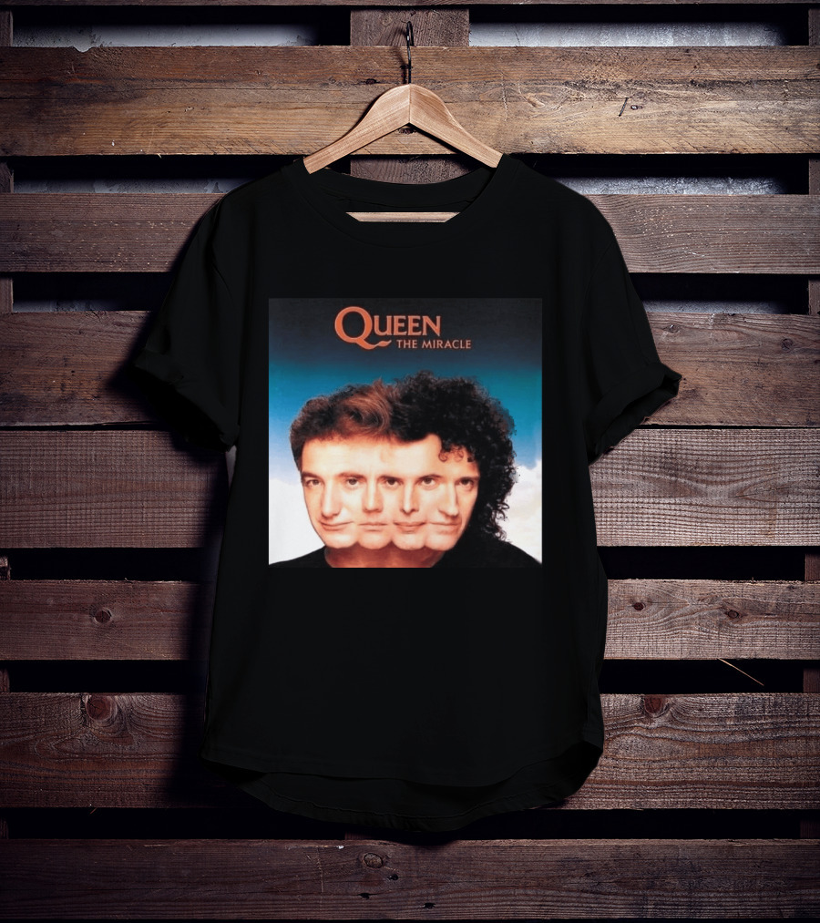 Queen The Miracle Album Cover Art May 1989 Release T-Shirt