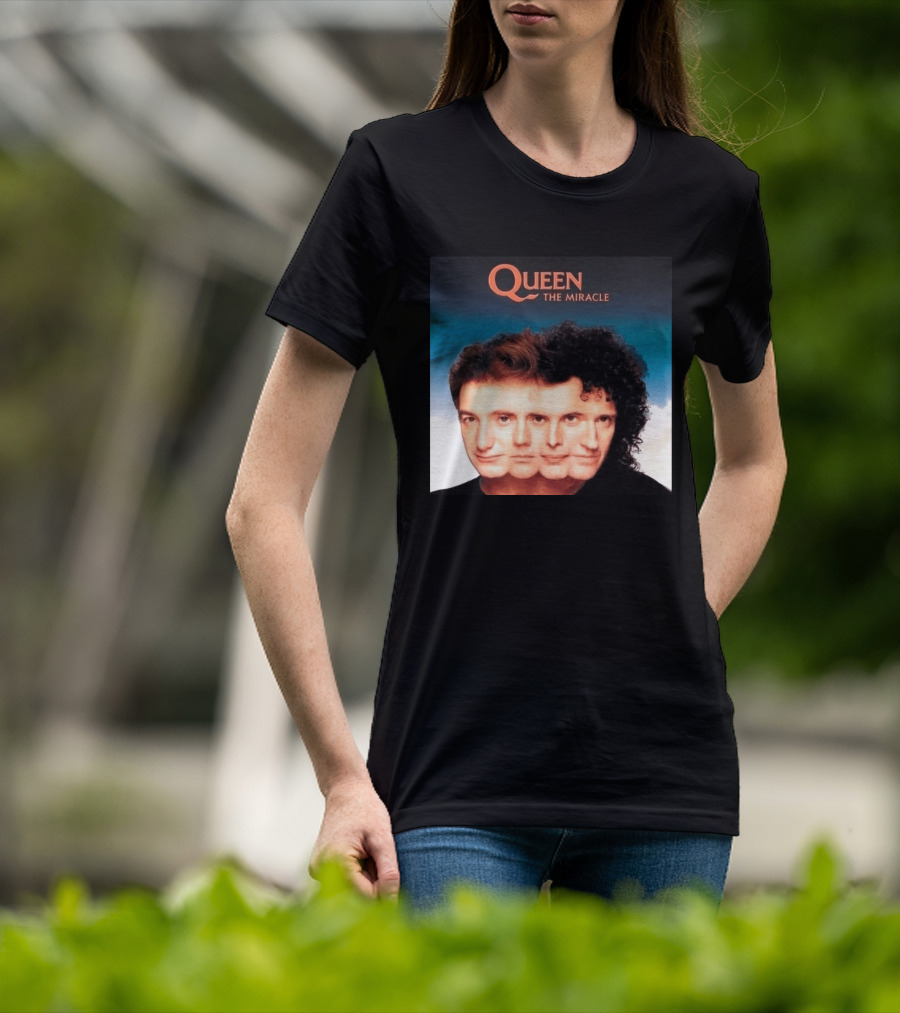 Queen The Miracle Album Cover Art May 1989 Release T-Shirt
