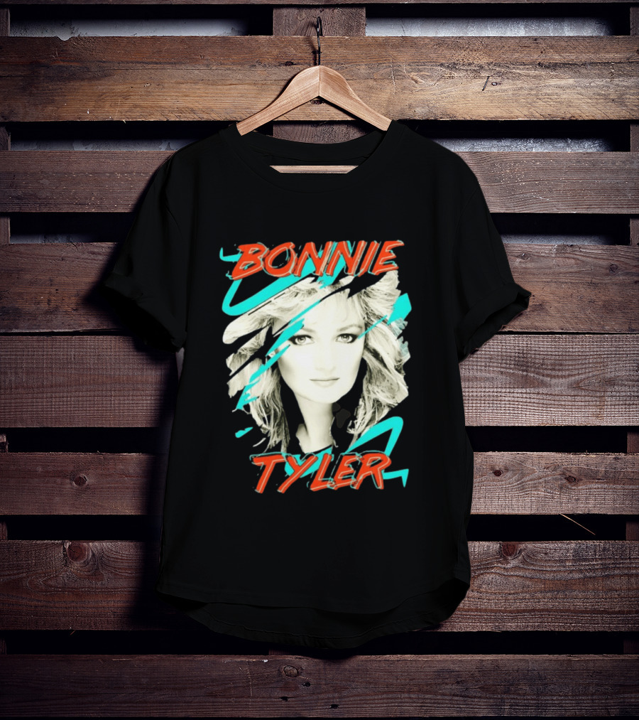 Bonnie Tyler 80s Pop Music Star T-Shirt