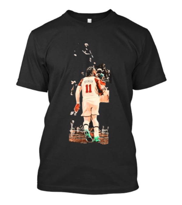 Jalen Brunson New York Knicks NBA Player Number 11 T-Shirt