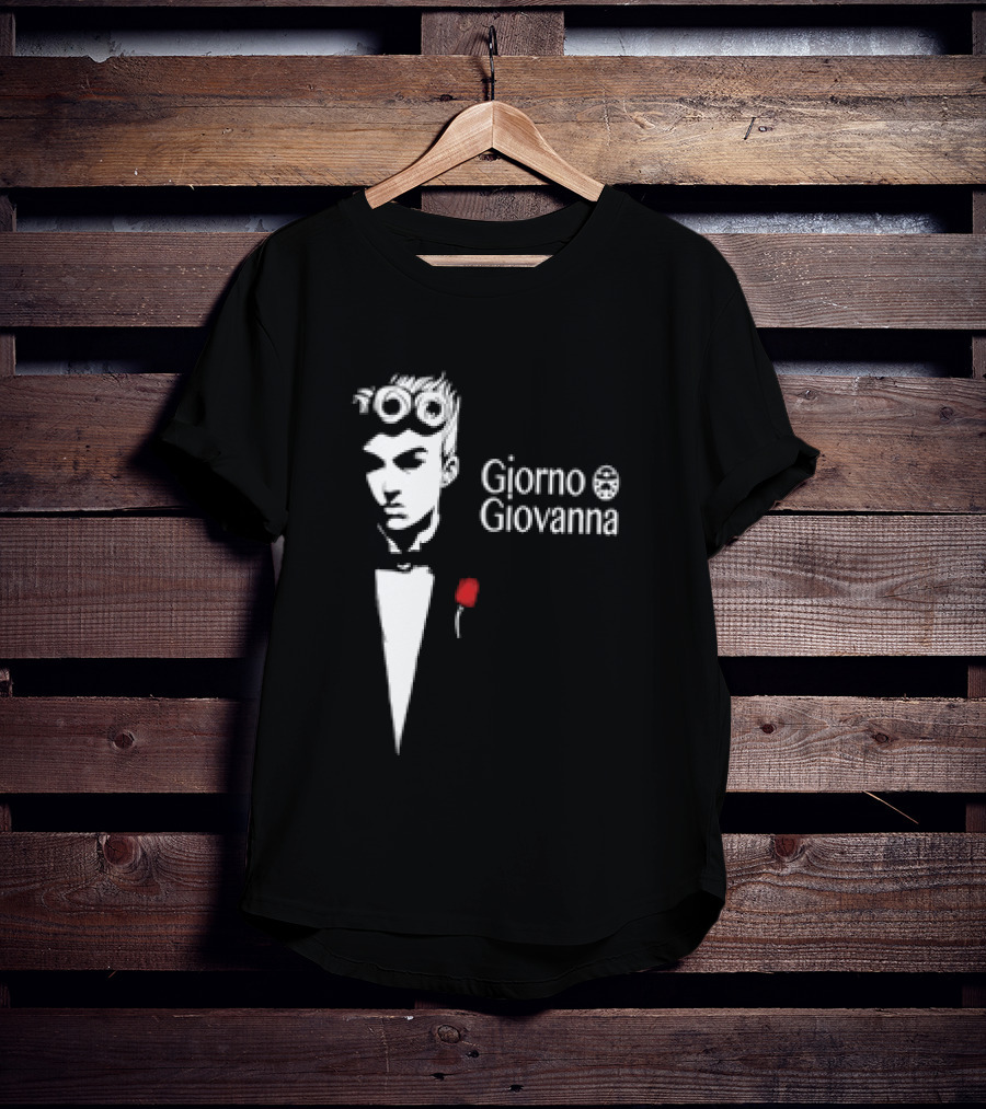JoJo's Bizarre Adventure Giorno Giovanna Godfather T-Shirt
