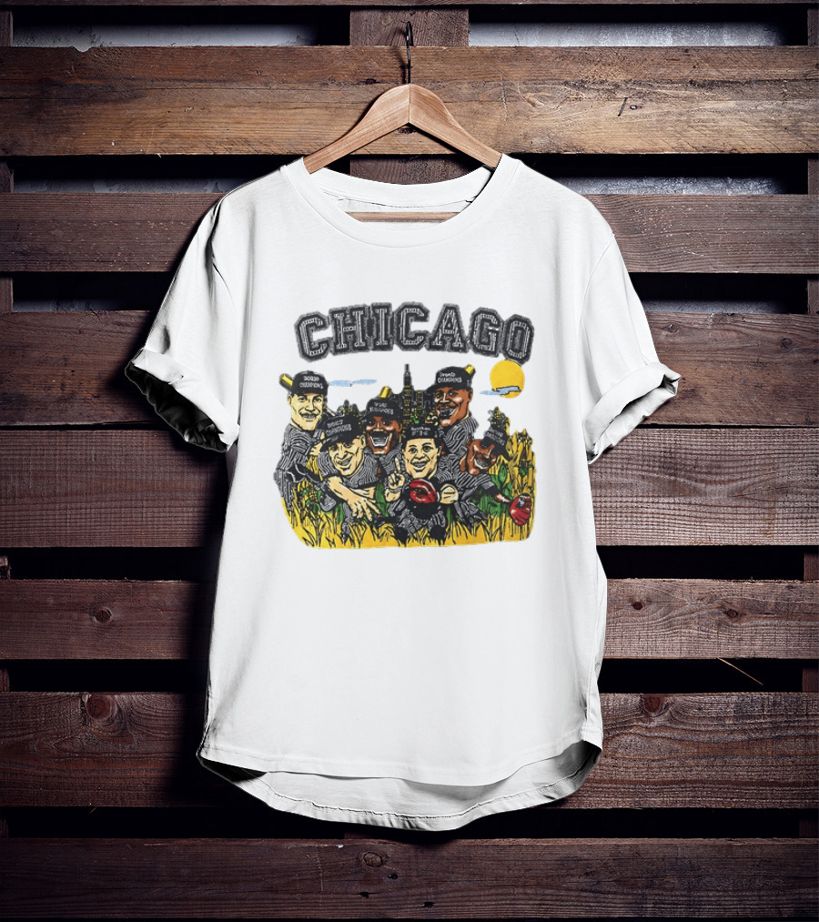 Chicago White Sox 1993 World Champions Fielding New Dreams T-Shirt