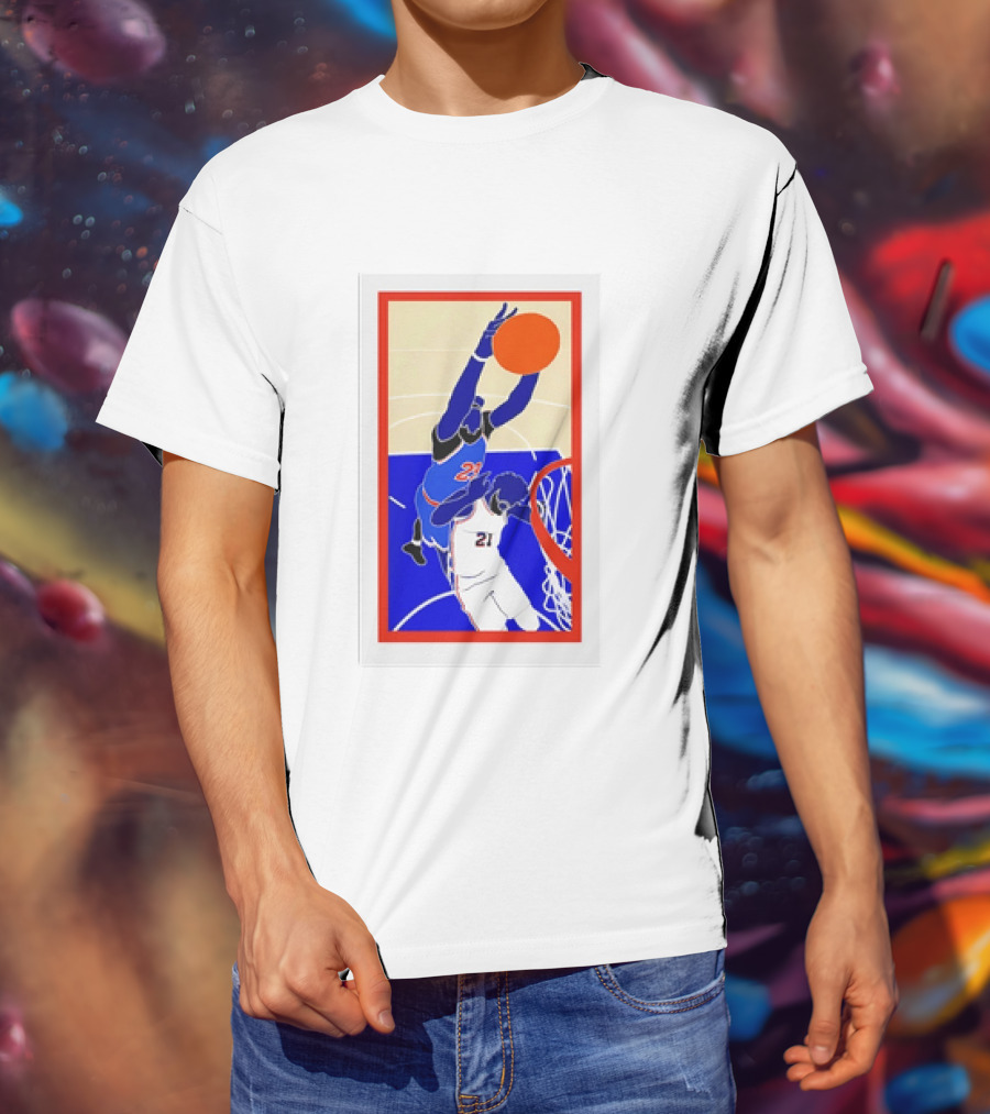 Hang It In The Louvre 2026 OG New York Knicks Dunk T-Shirt