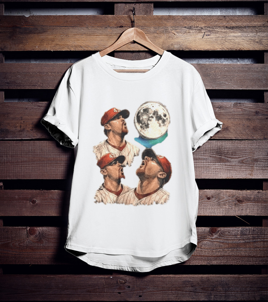 Patrick Sandoval 43 Los Angeles Angels MLB Baseball Moon Northern Lights T-Shirt