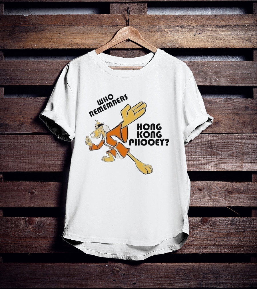 Who Remembers Hong Kong Phooey Penrod Pooch T-Shirt