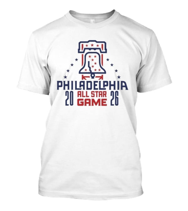 Philadelphia 2026 All Star Game Liberty Bell Stars T-Shirt