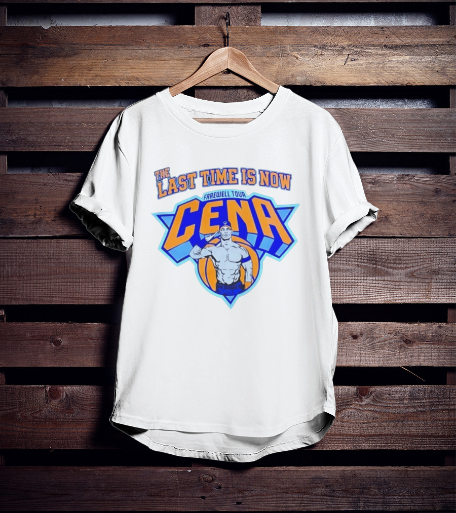 John Cena The Last Time Is Now Farewell Tour Cenation Wrestling T-Shirt