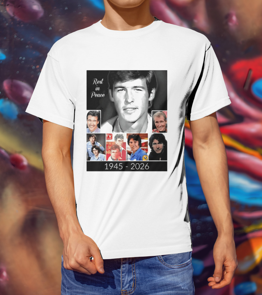 Rest In Peace Randolph Mantooth 1945 2026 Rescue Squad Tribute Images T-Shirt