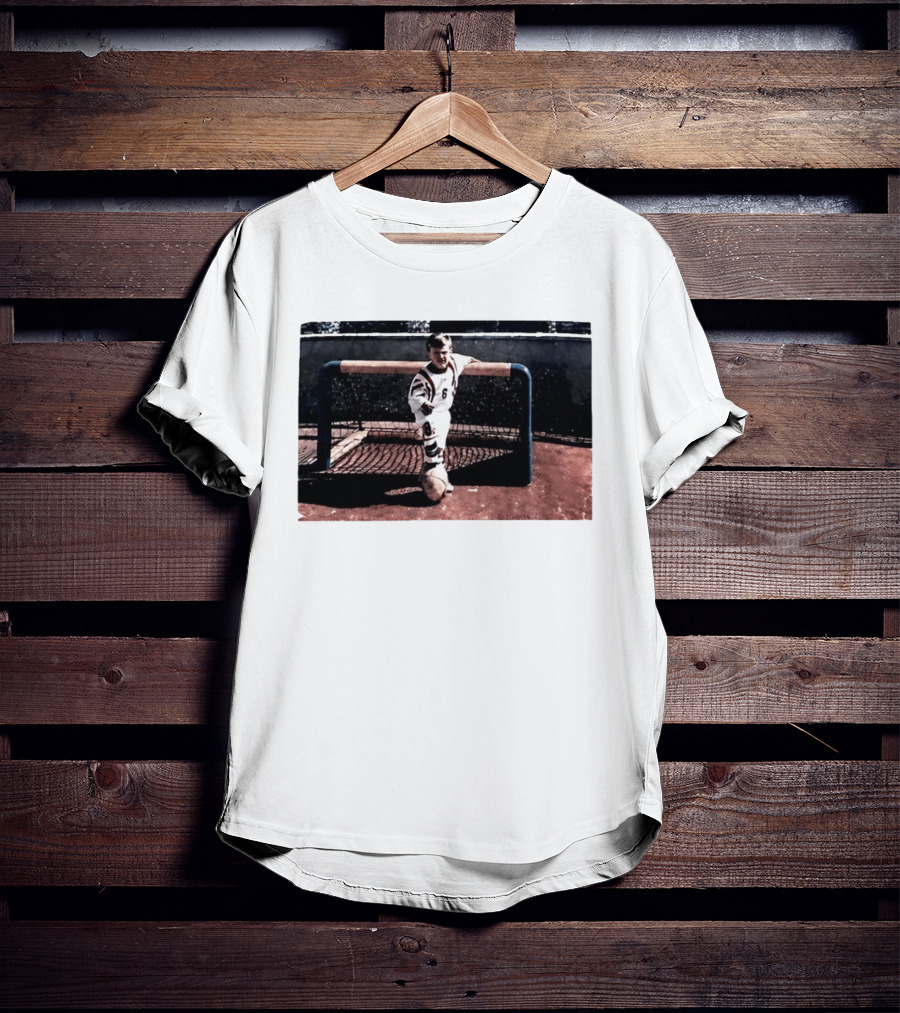 Laura Schmitt Kylian Mbappe Kid Soccer Goalpost Player Number 6 T-Shirt