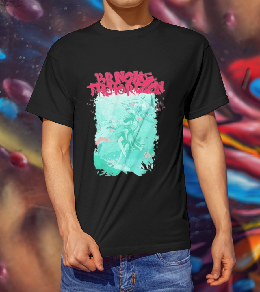 Bring Me The Horizon Shark Attack Artwork 2026 T-Shirt