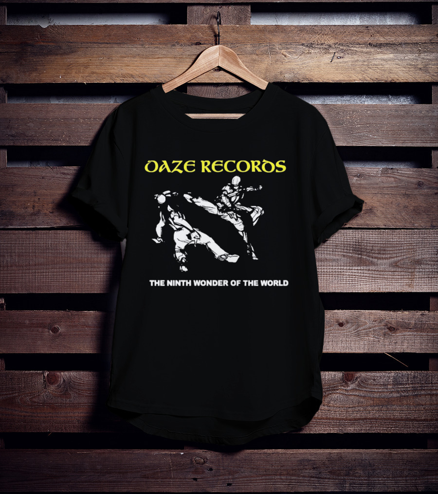 Daze Records Ninth Wonder Of The World Martial Arts Action T-Shirt