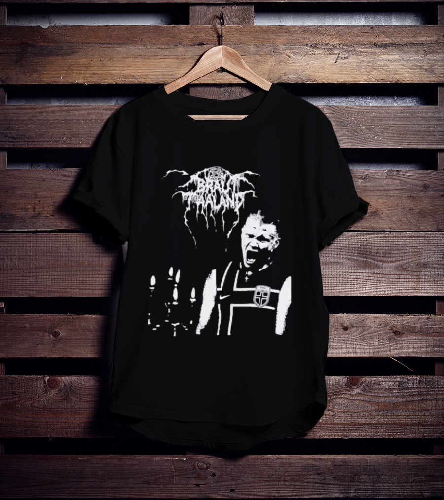 Erling Haaland Norway Black Metal Heavy Metal Braut Football T-Shirt