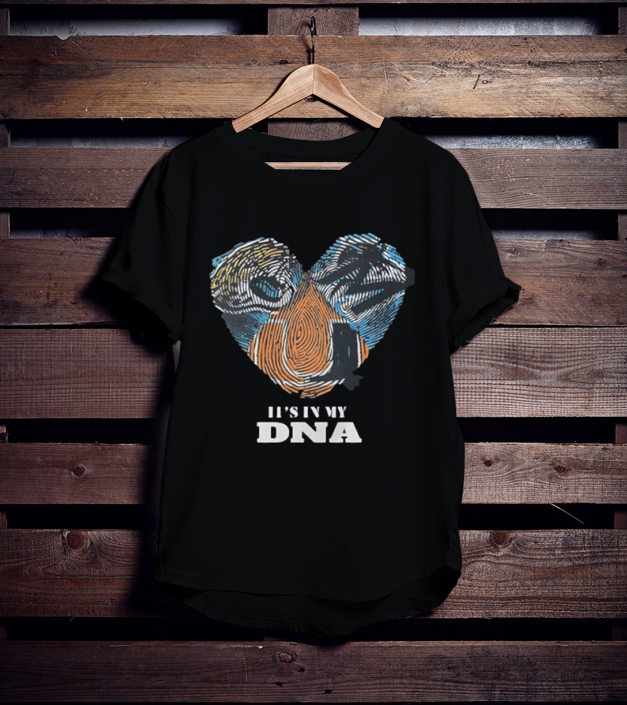 Fingerprint Heart It's In My DNA 1 T-Shirt