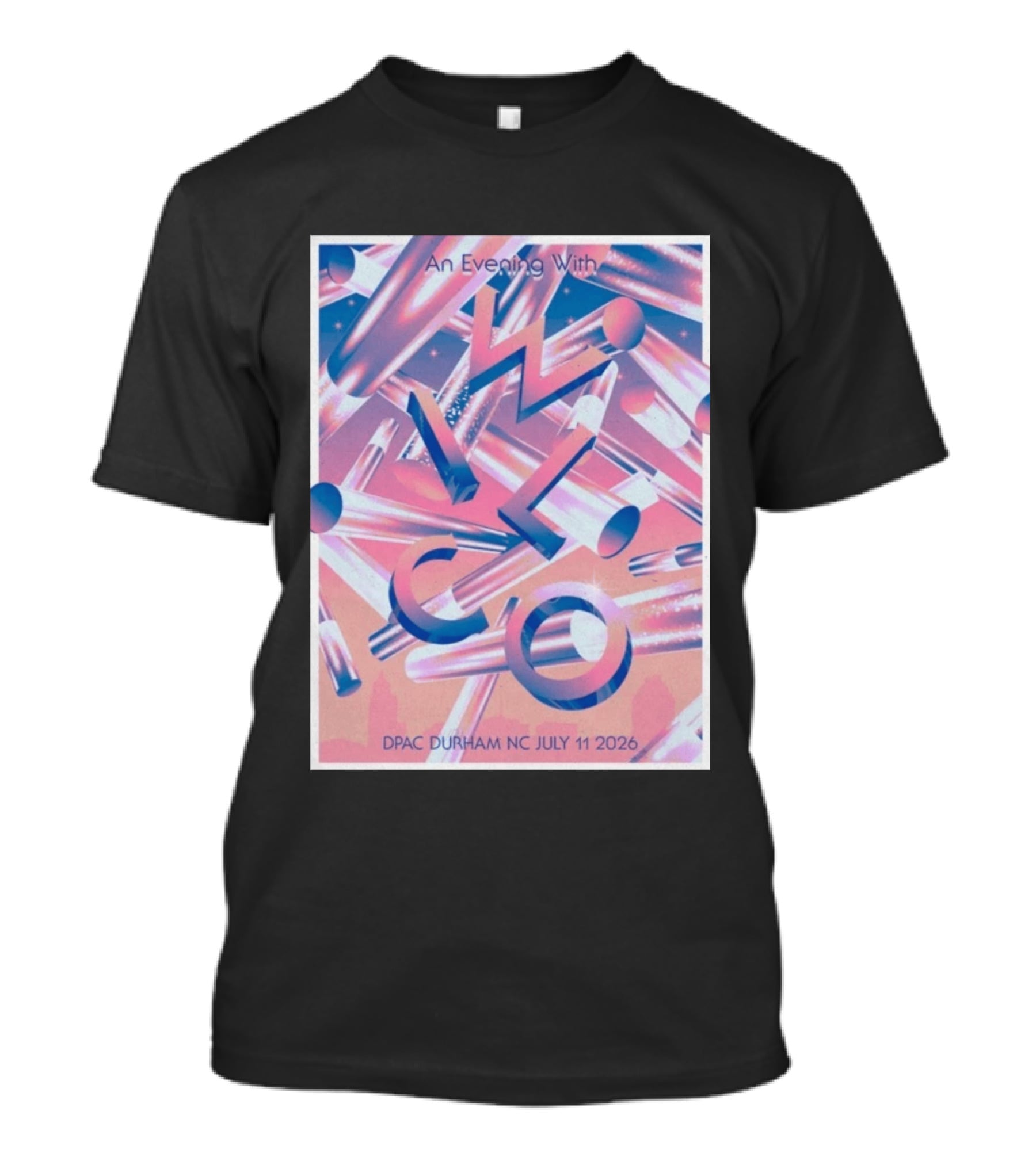 An Evening With Wilco DPAC Durham NC July 11 2026 T-Shirt