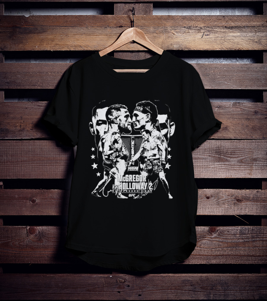 UFC McGregor Vs Holloway 2 Face Off Event 2023 T-Shirt