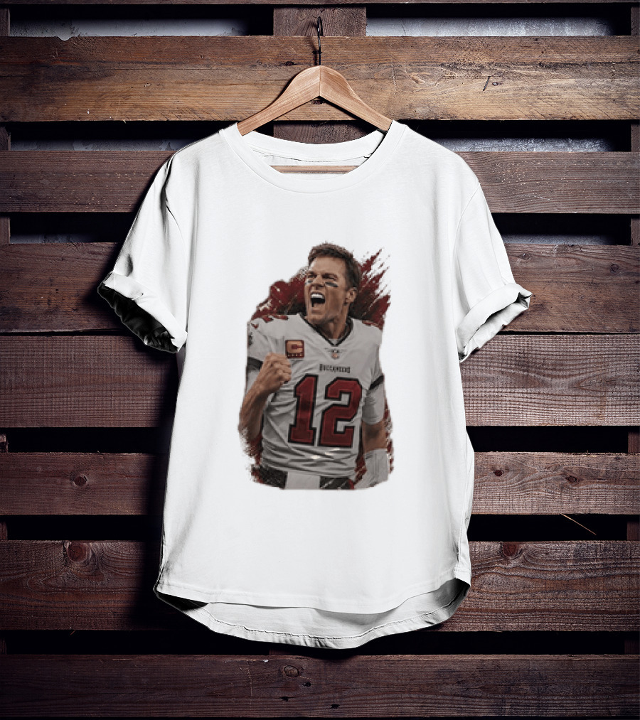 Tampa Bay Buccaneers Tom Brady Number 12 NFL Legend T-Shirt