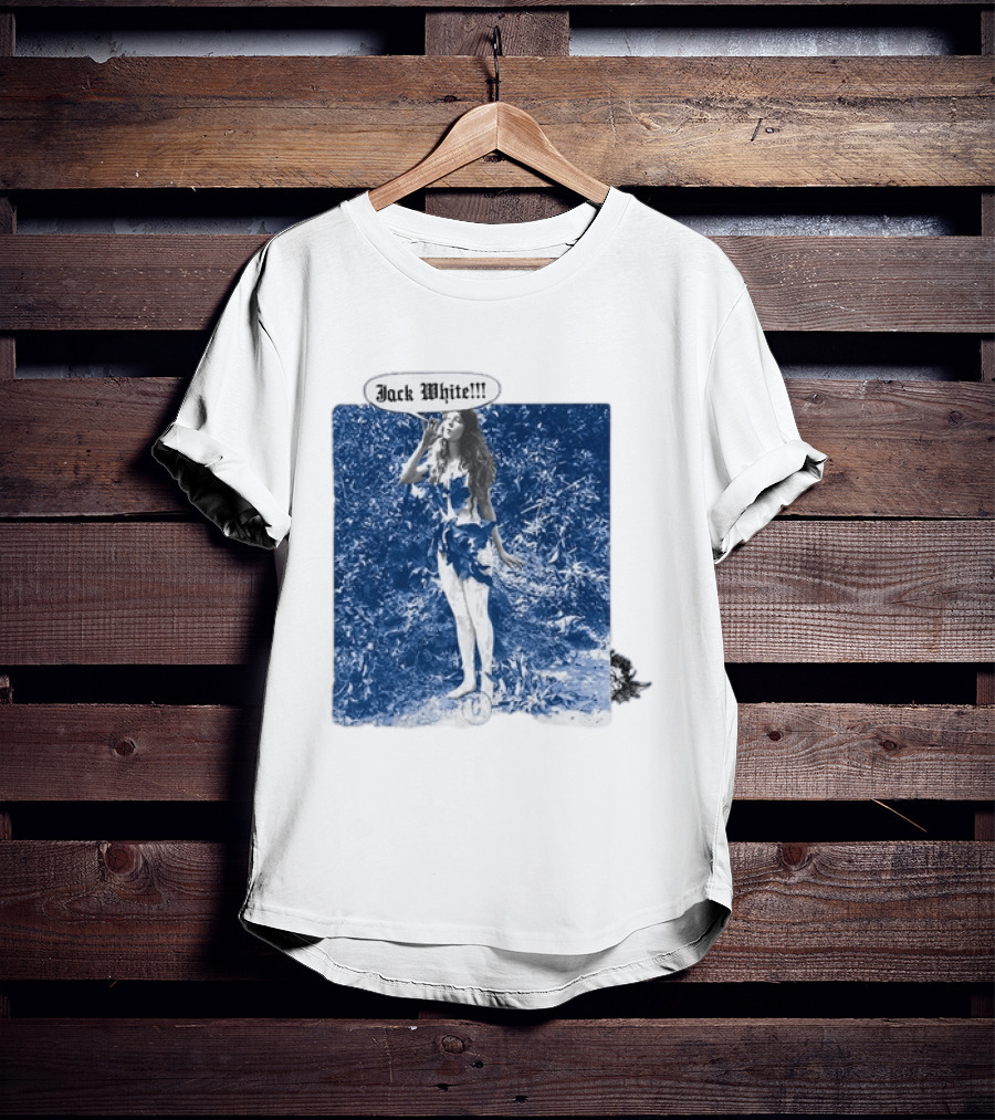 Jack White No Name Tour 2026 Eden Blue Tone Forest Scene T-Shirt