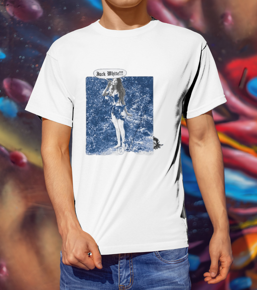 Jack White No Name Tour 2026 Eden Blue Tone Forest Scene T-Shirt