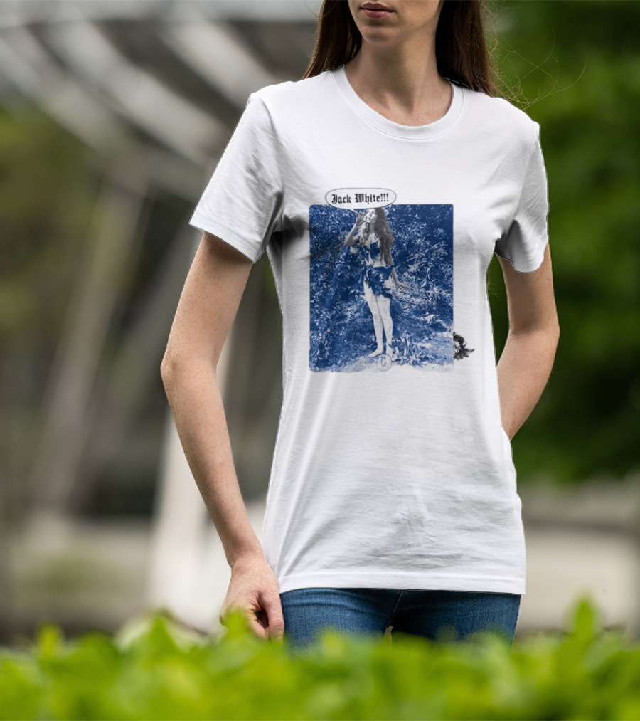 Jack White No Name Tour 2026 Eden Blue Tone Forest Scene T-Shirt
