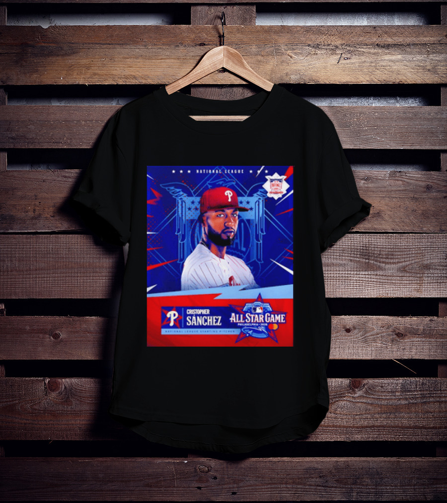 Cristopher Sánchez Philadelphia National League All Star Game 2026 T-Shirt