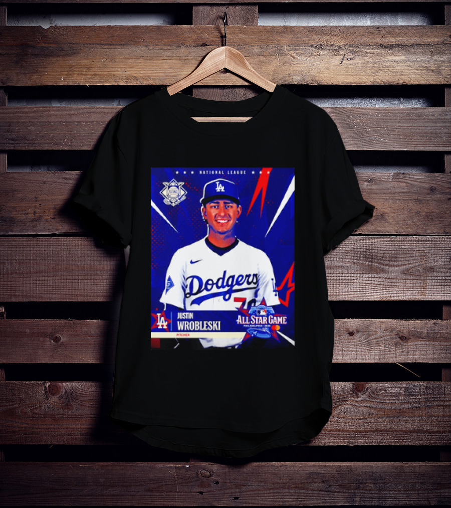 Justin Wrobleski Los Angeles Dodgers 2026 All Star Game National League T-Shirt