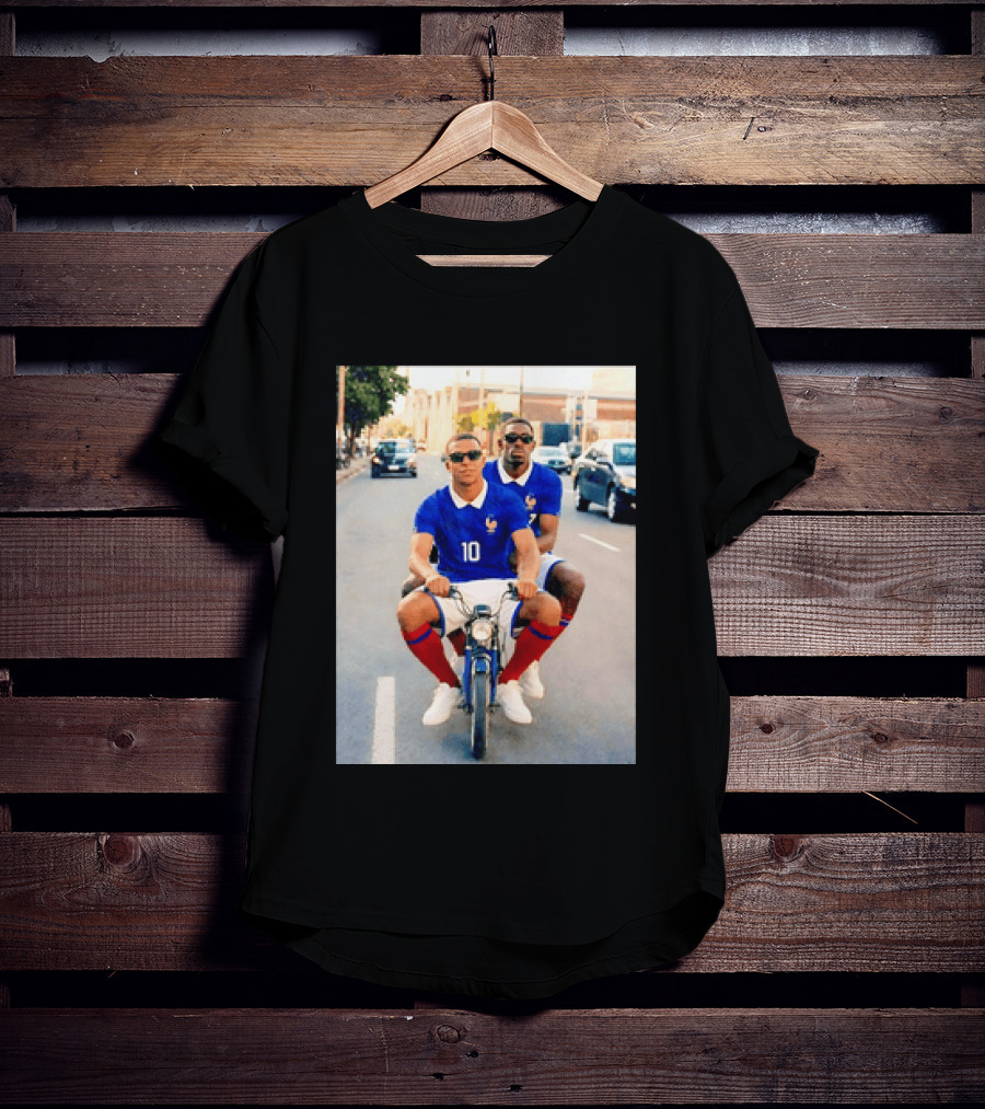 Kylian Mbappé Ousmane Dembélé France Team Jersey T-Shirt