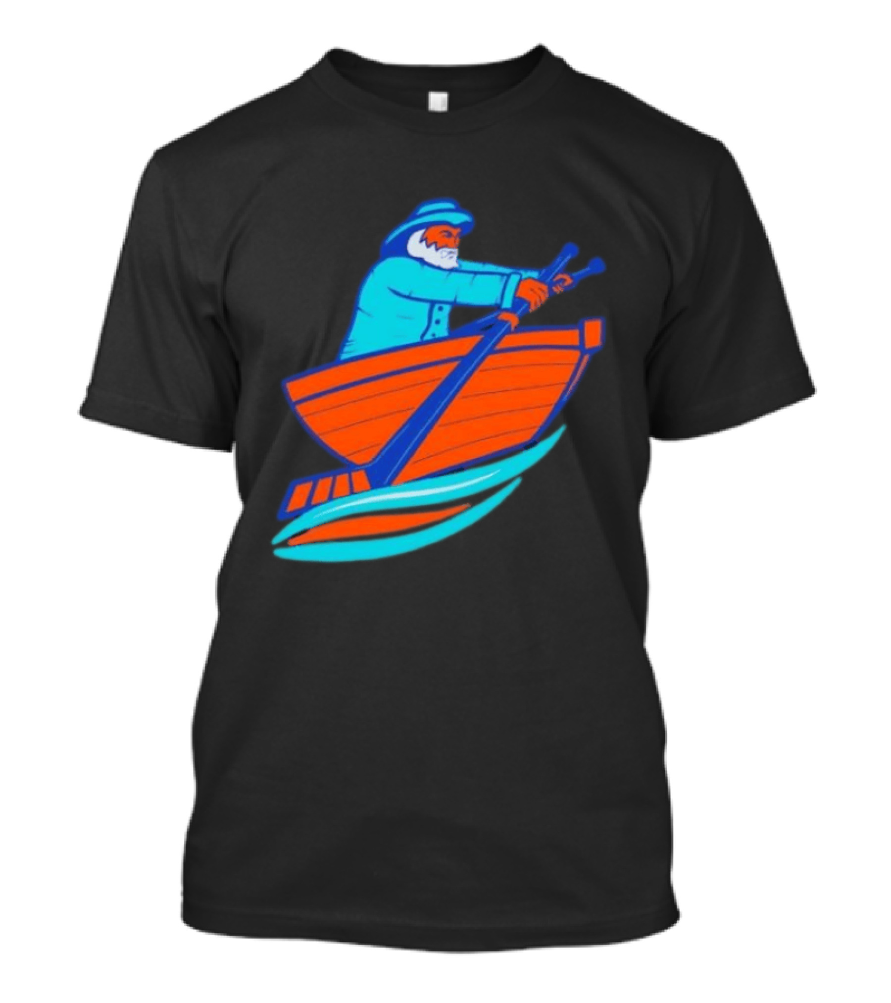 Islanders Fisherman New York NHL Team 26 T-Shirt