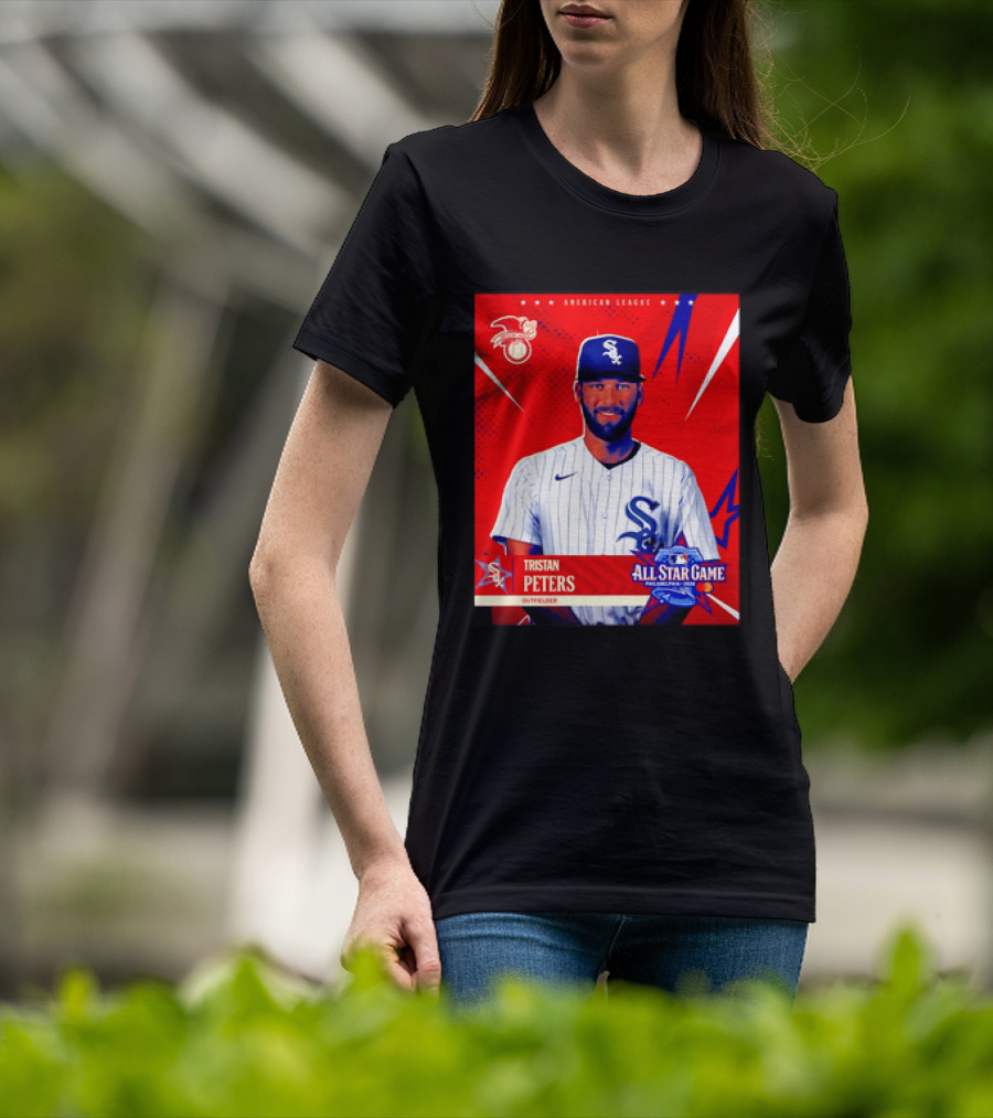 Tristan Peters Chicago White Sox 2026 American League All Star Game Outfielder T-Shirt