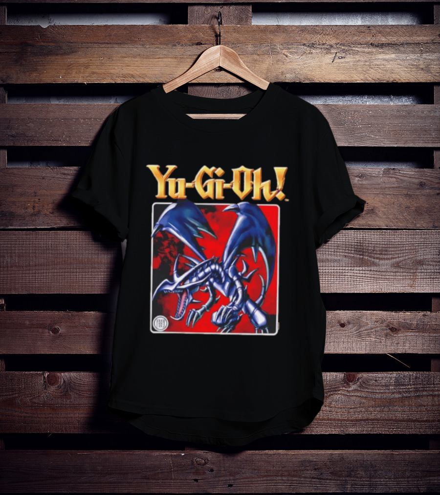 Yu Gi Oh 25th Anniversary Red Eyes Black Dragon Card T-Shirt
