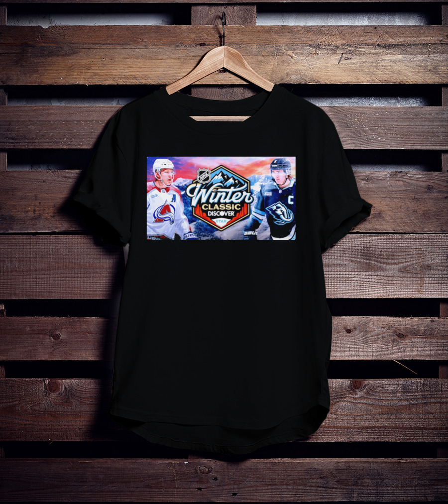 NHL Winter Classic Discover Utah Colorado Avalanche Vs Mammoth T-Shirt