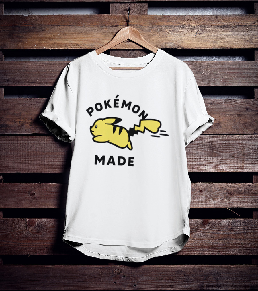 BTS Namjoon Pokémon Made Pikachu Running T-Shirt