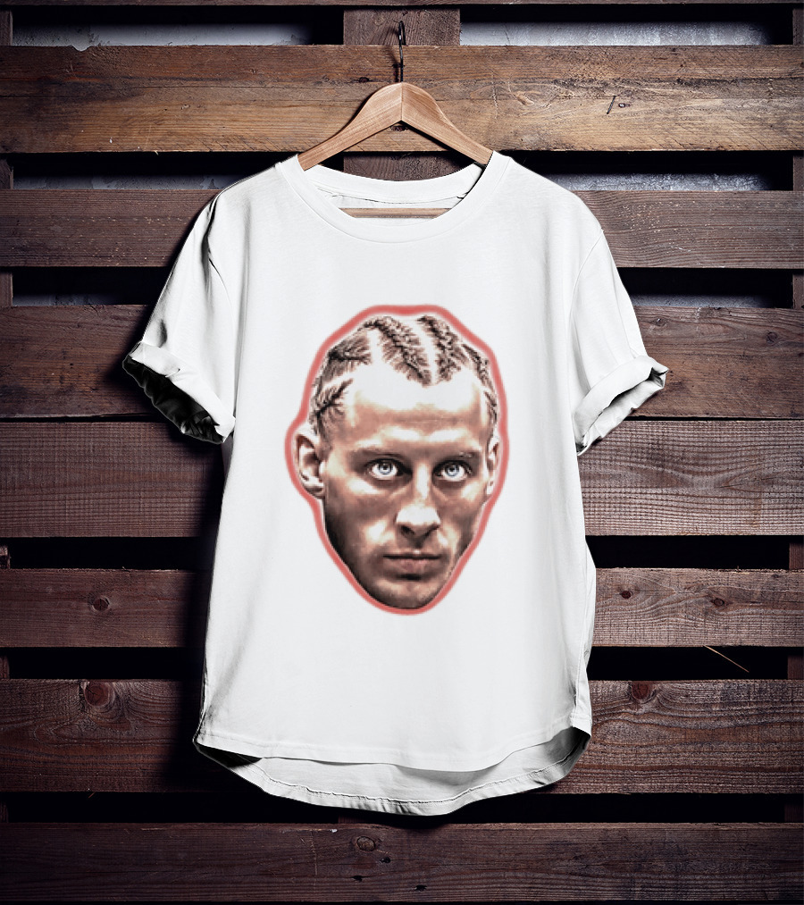 Paddy The Baddy Pimblett UFC MMA Fighter Portrait Braided Hairstyle T-Shirt