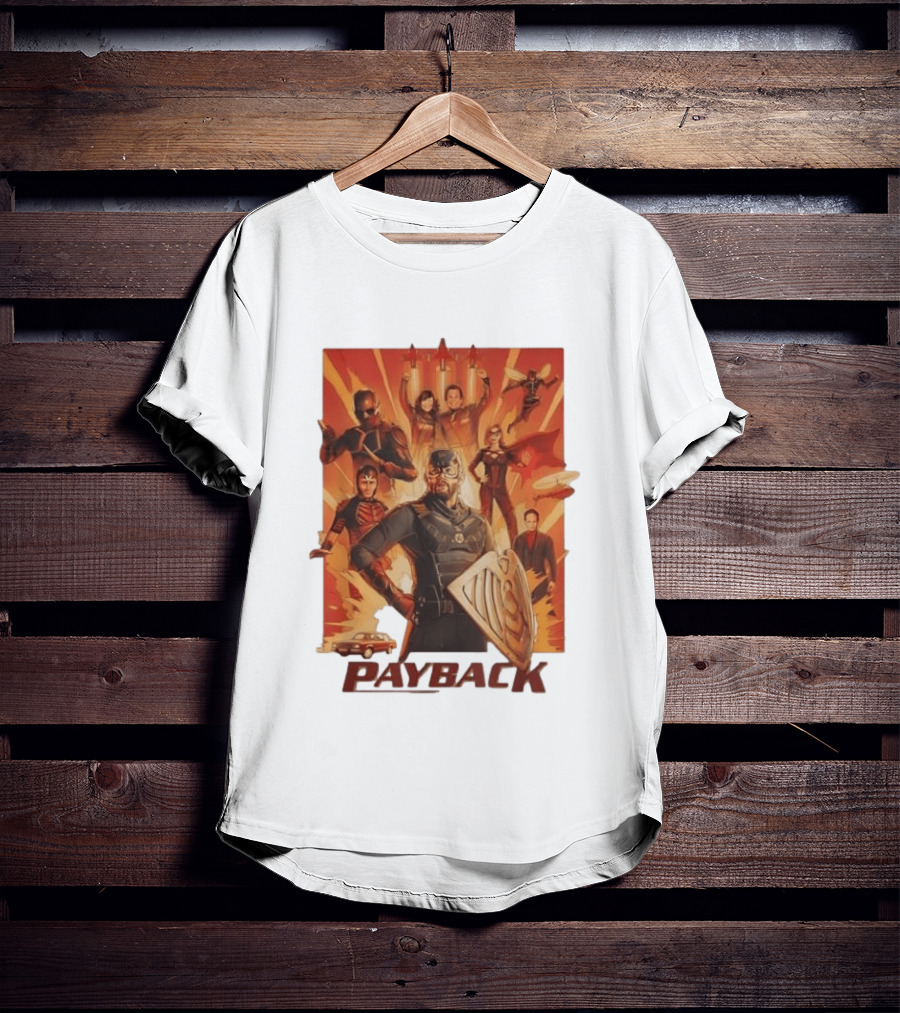 Payback The Boys Soldier Boy Crimson Countess Gunpowder Mindy Lite TNT Ensemble T-Shirt