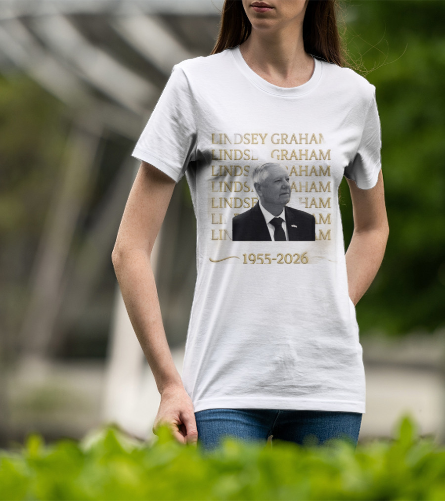 Lindsey Graham South Carolina Senator Memorial 1955 2026 T-Shirt