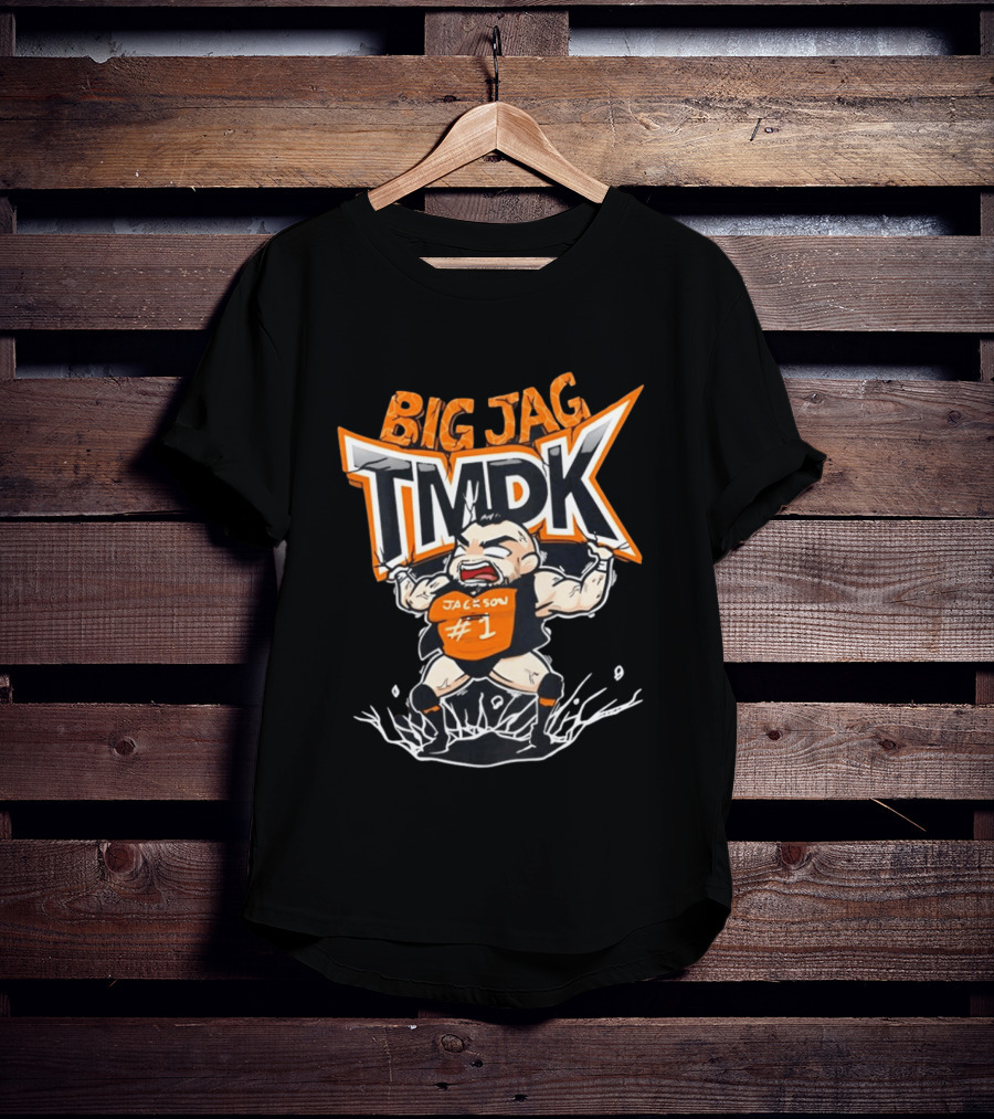 Big Jag TMDK Cartoon Wrestler Jackson #1 T-Shirt