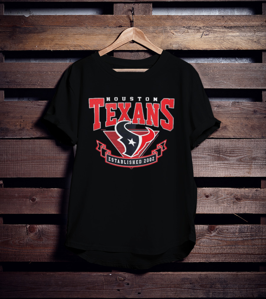 Houston Texans Established 2002 Texan Pride T-Shirt