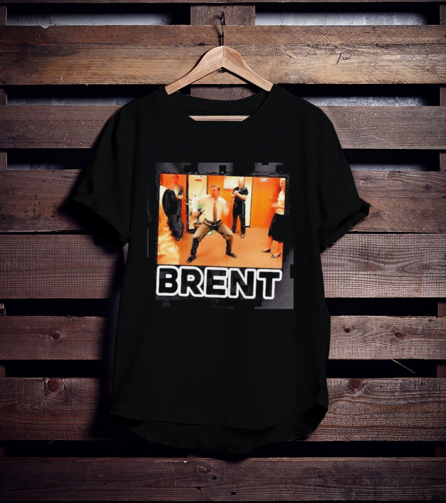 David Brent Iconic Dance Scene From The Office UK Series T-Shirt