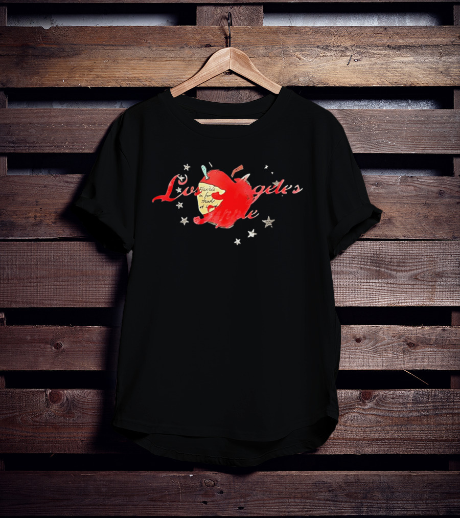 Los Angeles Flexible In For Steady Apple T-Shirt