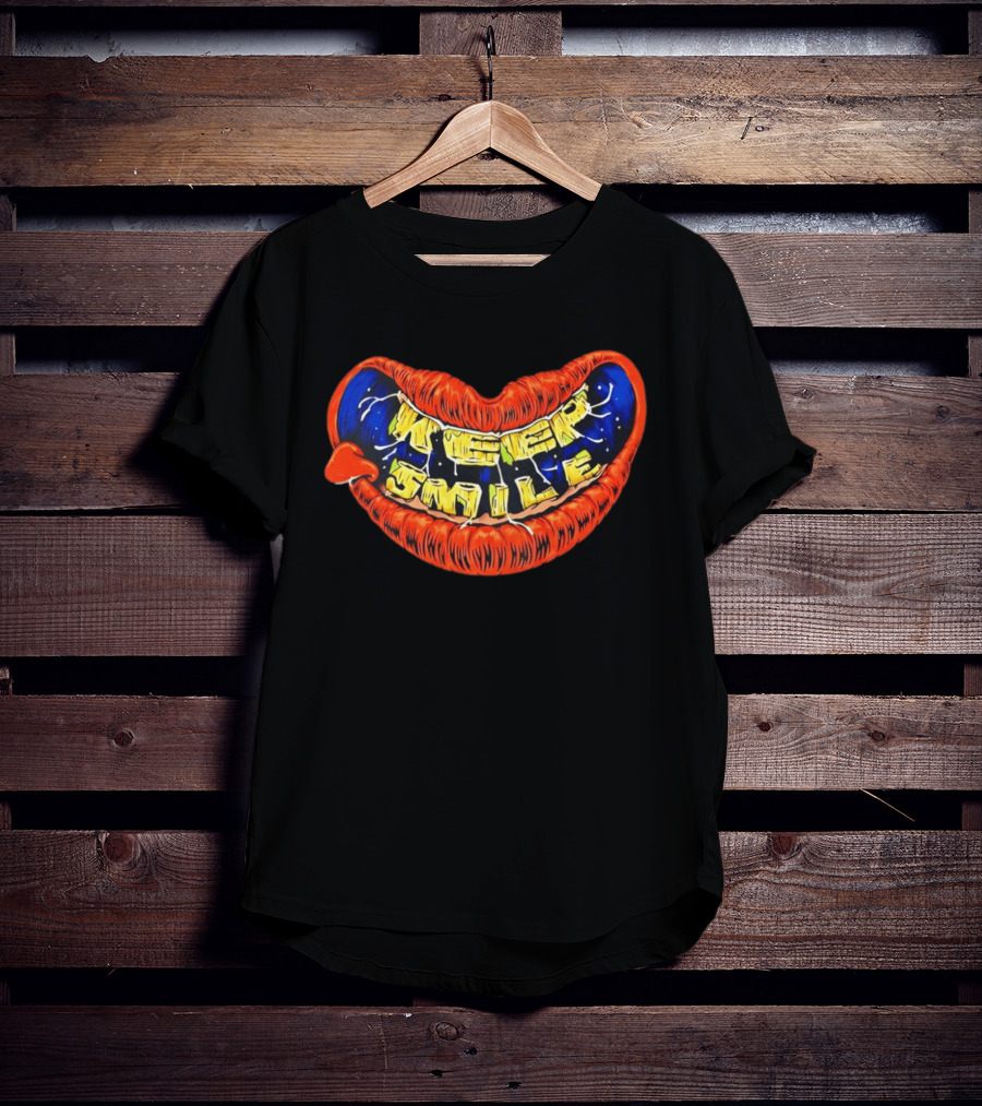 Keep Smile Red Lips Bright Teeth T-Shirt