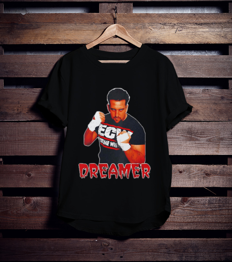 ECW Extreme Wrestling Tommy Dreamer Fighting T-Shirt