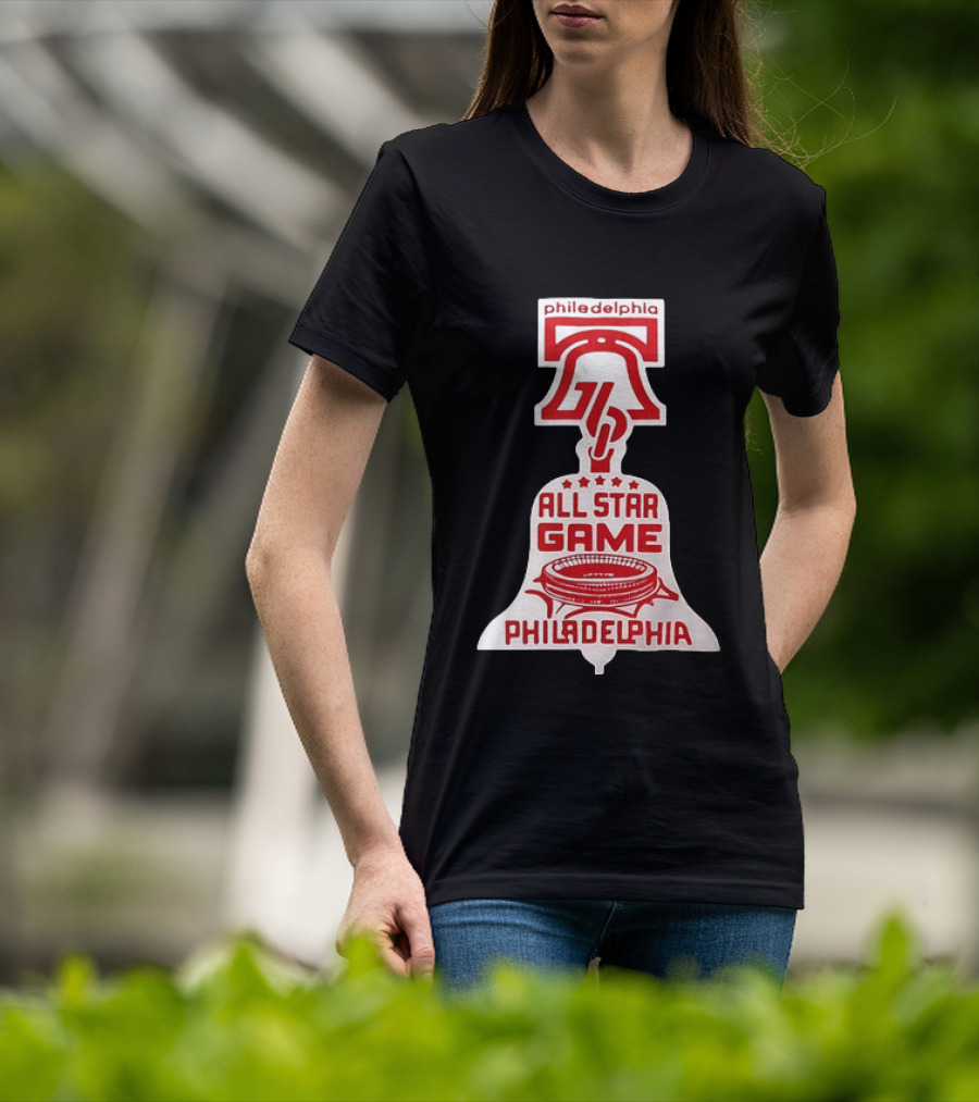 Philadelphia 76 All Star Game Liberty Bell Stadium T-Shirt