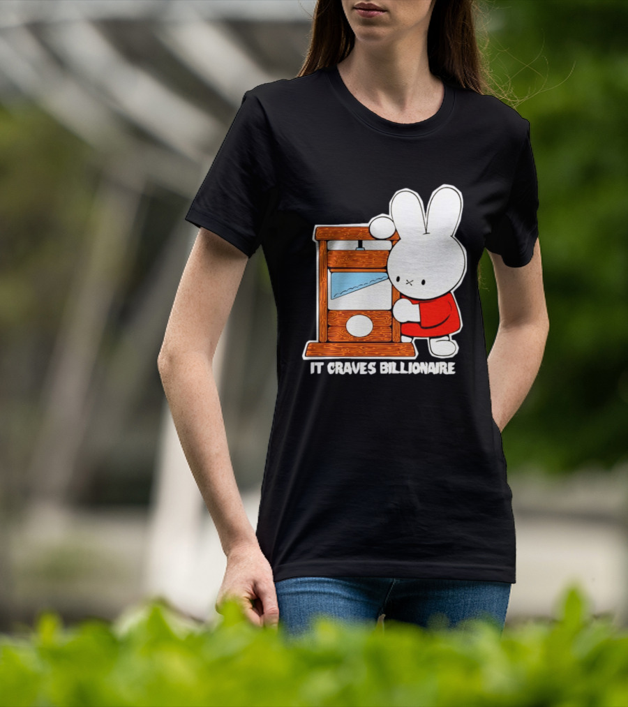 Miffy Guillotine It Craves Billionaire T-Shirt