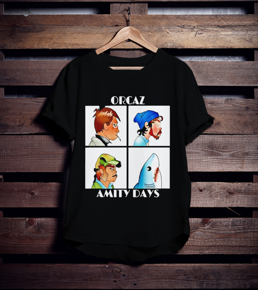 Orcaz Amity Days Demon Days Jaws T-Shirt