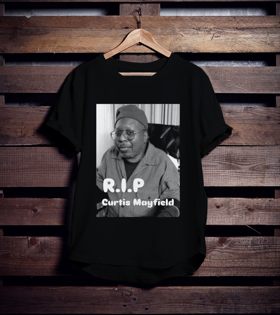 RIP Curtis Mayfield Memory July 13 1990 T-Shirt