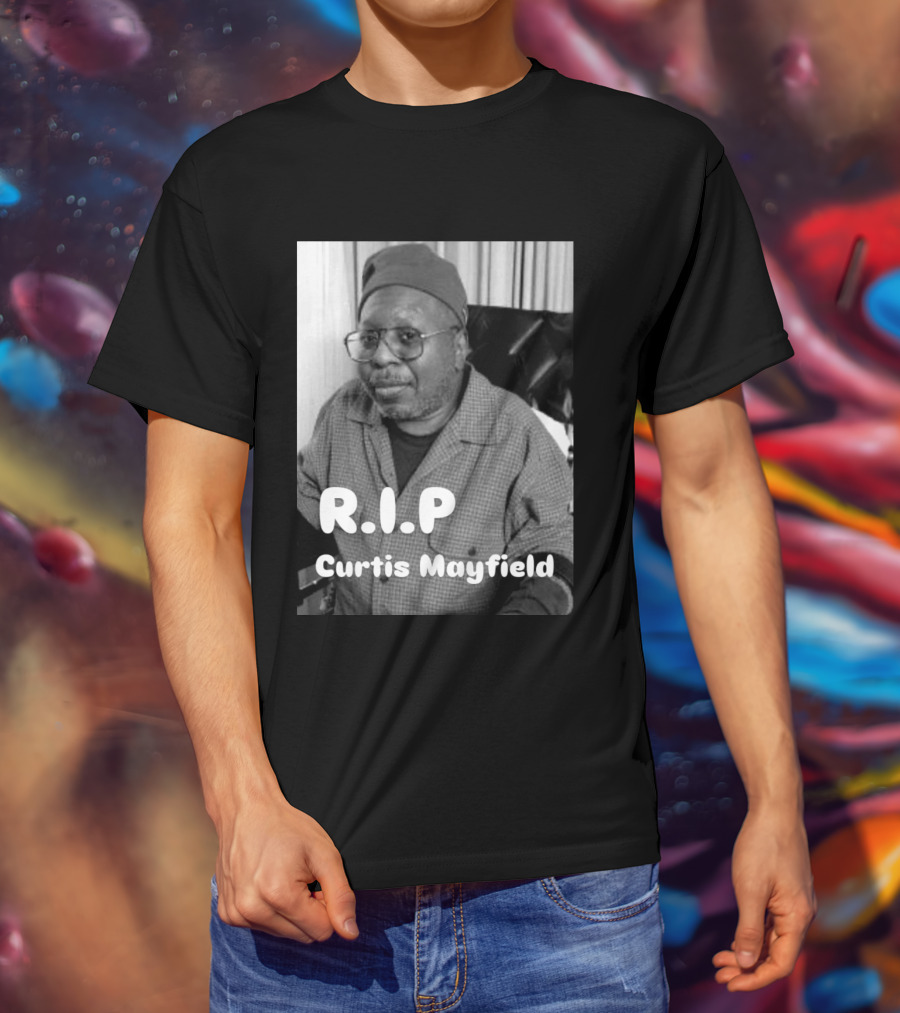 RIP Curtis Mayfield Memory July 13 1990 T-Shirt
